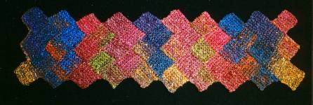 Entrelac Scarf